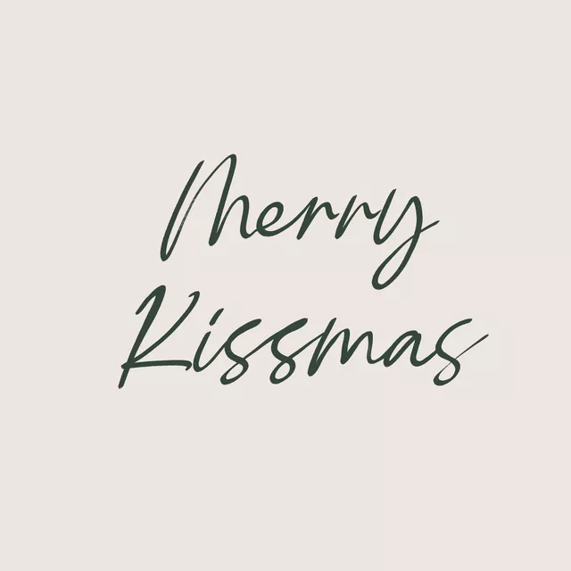 Kissen Merry Kissmas
