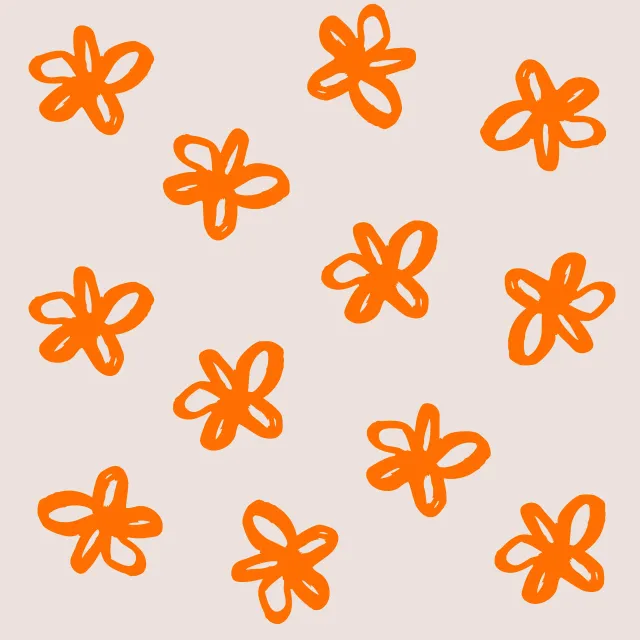 Kissen Blumen Muster