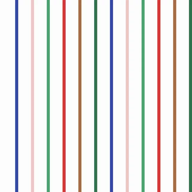 Kissen Jolly Stripes White