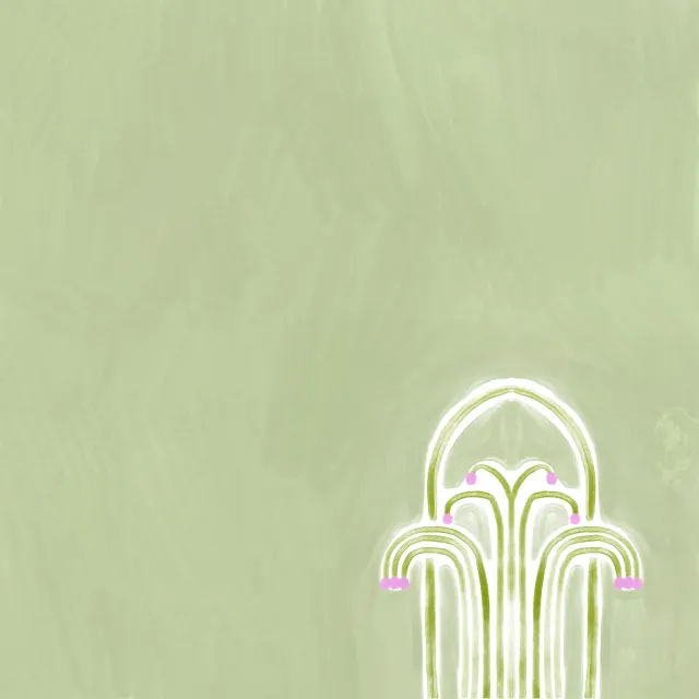 Geschirrtücher Fliesen Oxidgrün