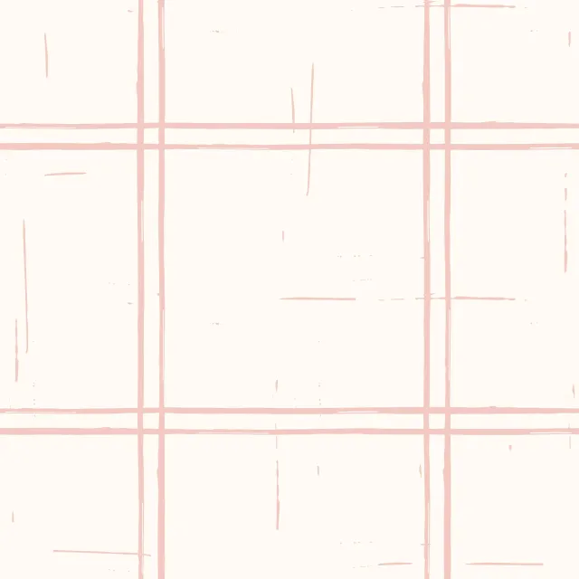 Dekovorhang Cottagecore Check Cream