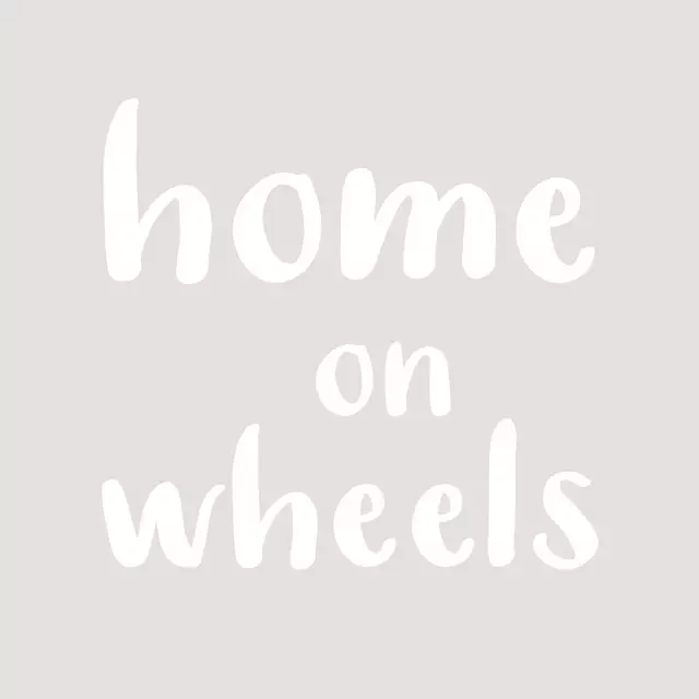 Geschirrtuch Home on Wheels beige