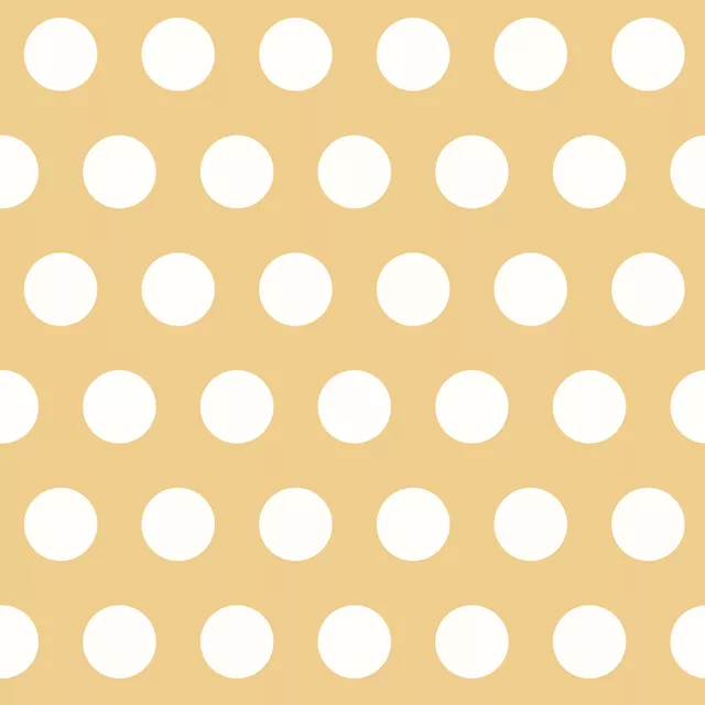 Bankauflage Summer Polka Dots Gelb