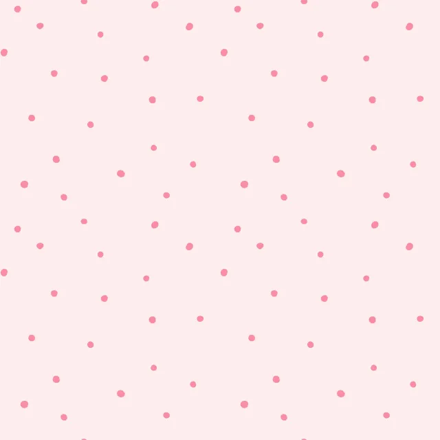 Bankauflage Punkte Polka Dots Rosa