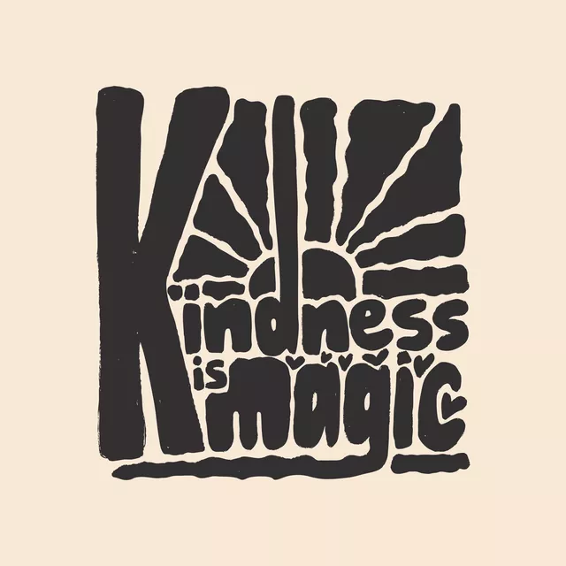 Kissen Kindness is Magic