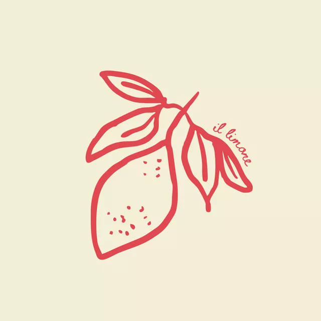 Kissen Zitrone Rot Beige