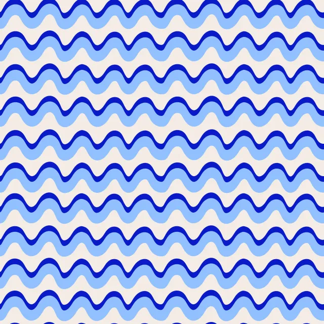 Geschirrtücher Wellen Blau Hell