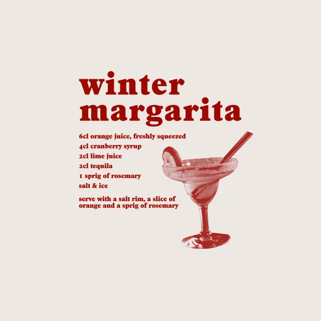 Raffrollo Cocktail Winter Margarita