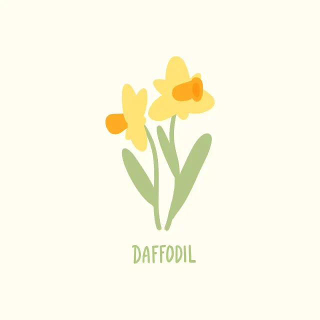 Tischset Daffodil