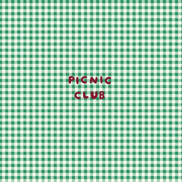 Sitzkissen Picnic Typo Picnic