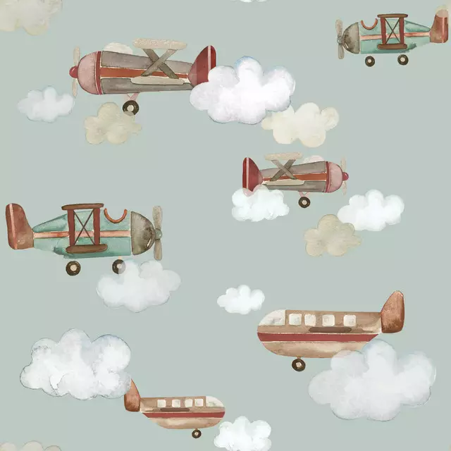 Sitzkissen Über den Wolken