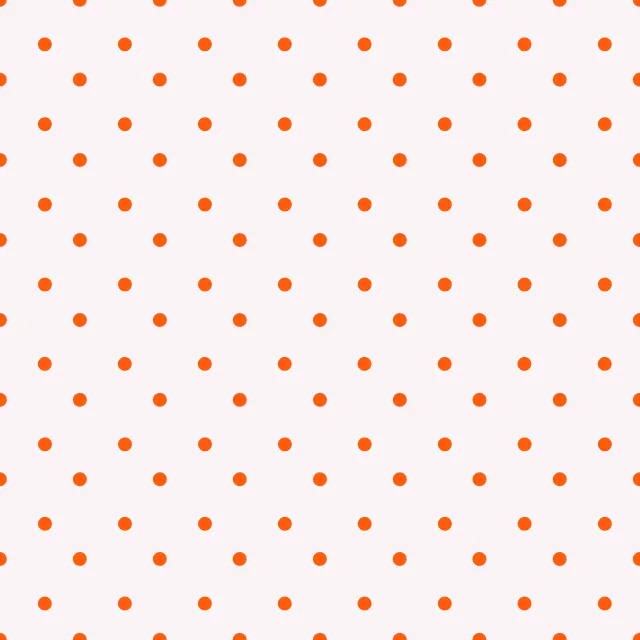 Dekovorhang Polkadots Halbversatz Apricot
