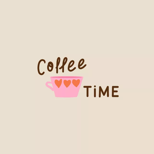 Kissen Coffee Time