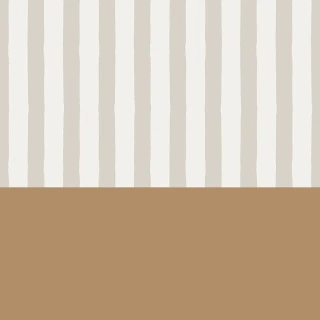 Bettwäsche Boho Braun Beige gestreift