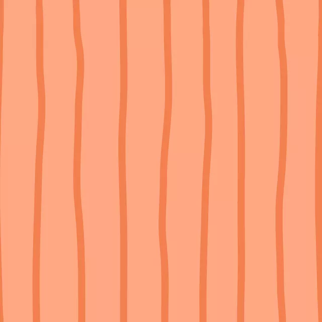 Kissen Sommerstreifen Apricot Orange