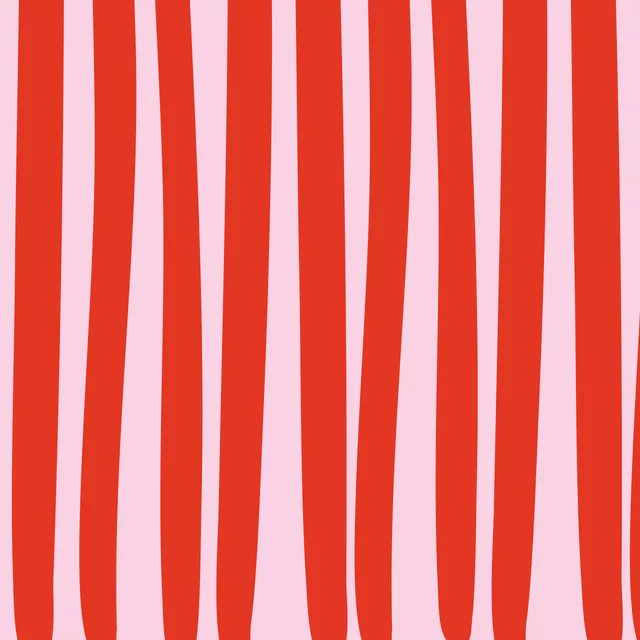 Sitzkissen Stripes Rosa Rot
