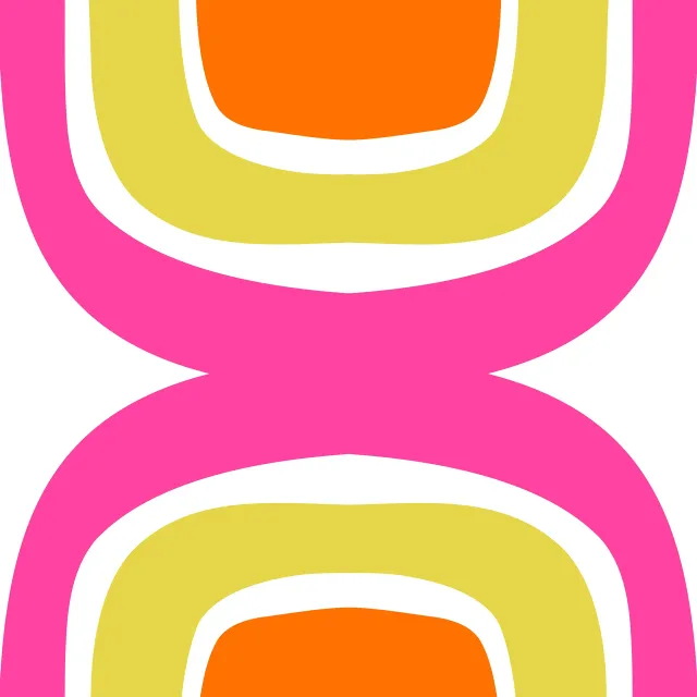 Dekovorhang Retro Circles