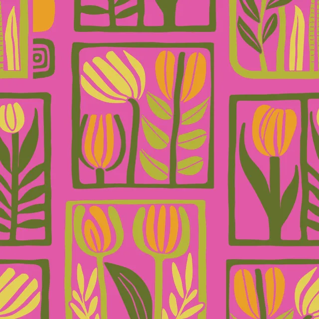 Bettwäsche Minimalist  Tulips Pink