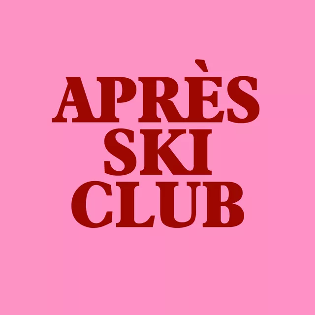 Kissen Après Ski Club Pink