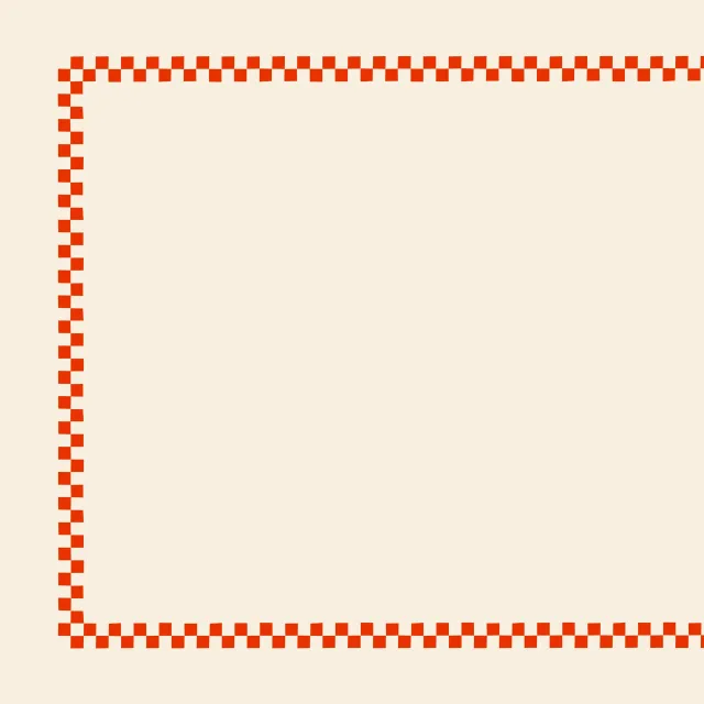 Tischset Tischset Karos beige rot