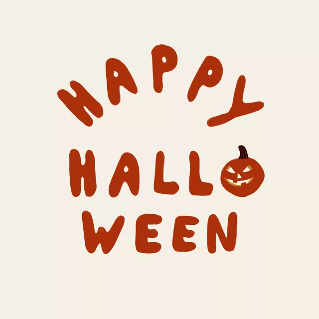Kissen Happy Halloween Kürbis