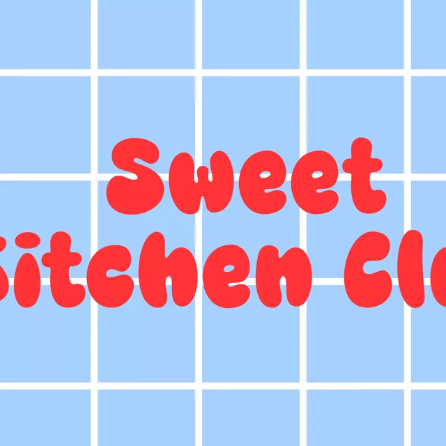 Kissen Sweet Kitchen Club Blue