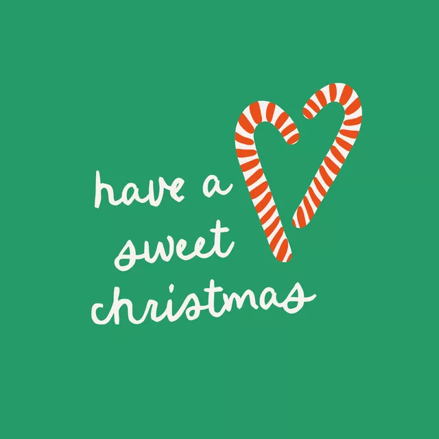 Tischset have a sweet christmas