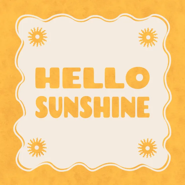 Kissen Hello Sunshine
