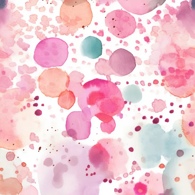 Kissen Pink Color Blots