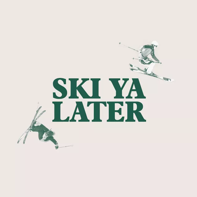 Kissen Ski Ya Later