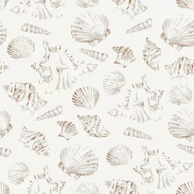 Tischläufer Muscheln sand