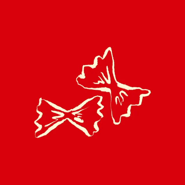 Kissen Italian Pasta Farfalle