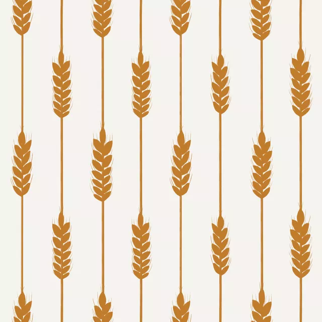 Sitzkissen Getreide Streifen Beige