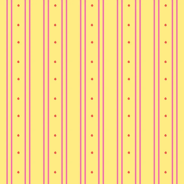 Kissen COLORFUL STRIPES YELLOW