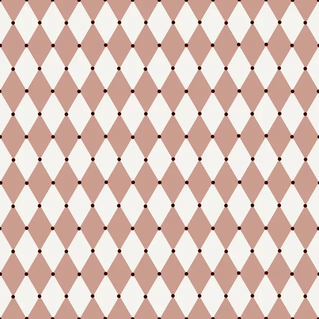 Kissen Rautenmuster Rosa