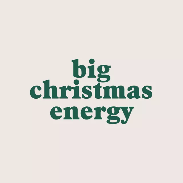 Servietten Big Christmas Energy