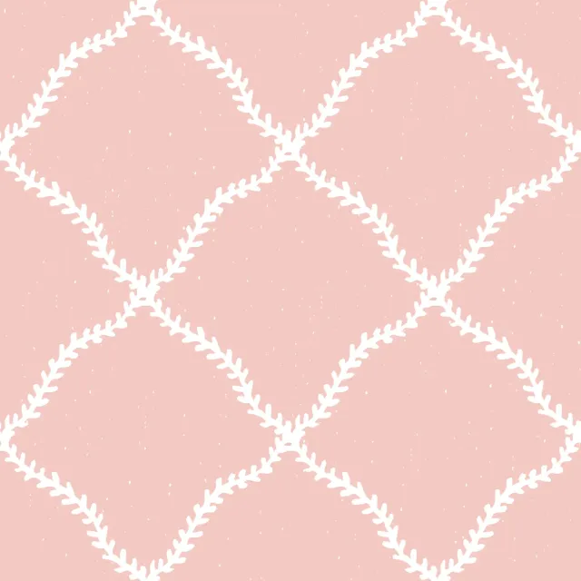 Dekovorhang Vintage Vines Blush