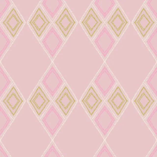 Tischdecke Diamond Rosa green