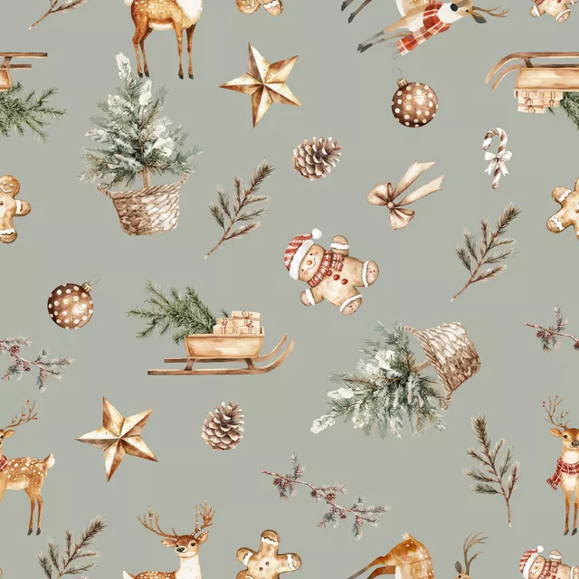 Kissen Cozy XMas Weihnachtsmuster