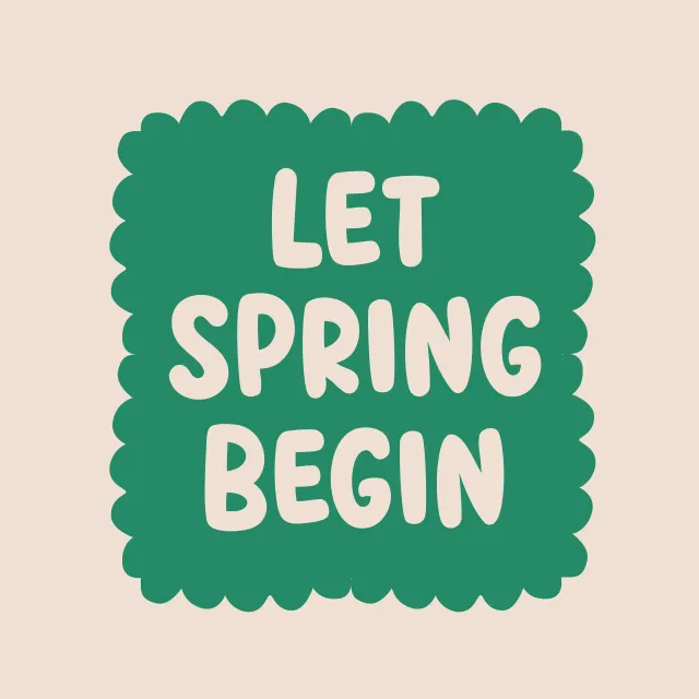 Geschirrtücher Let Spring Begin