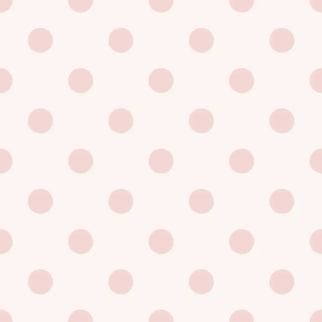 Bankauflage Punkte Polkadot Rosa Beige