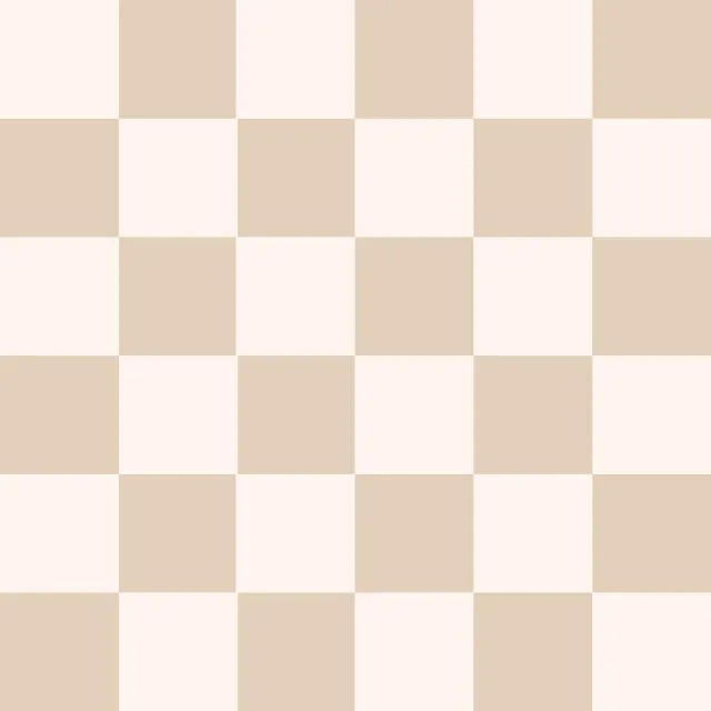 Raffrollo Christmas Checkers Vanilla