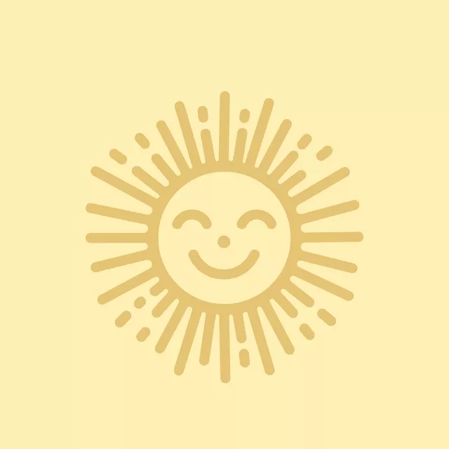 Kissen LINEAR Happy Sunshine 2