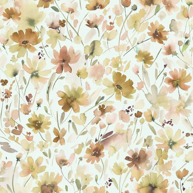 Kissen Cottage Rustikal Blumen Herbst