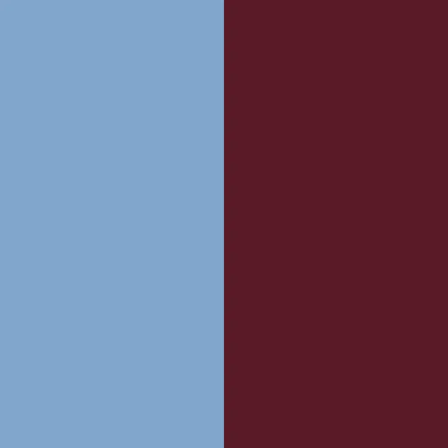Tischläufer Cabana Streifen blau burgundy