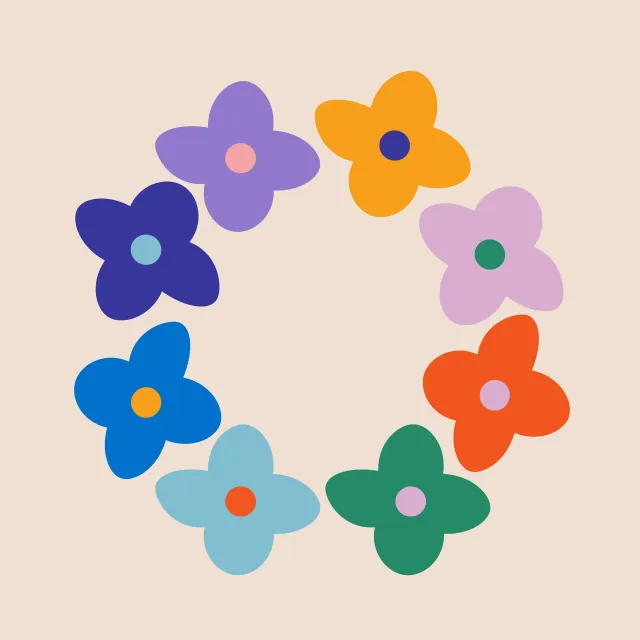 Tischset Good Days Wreath