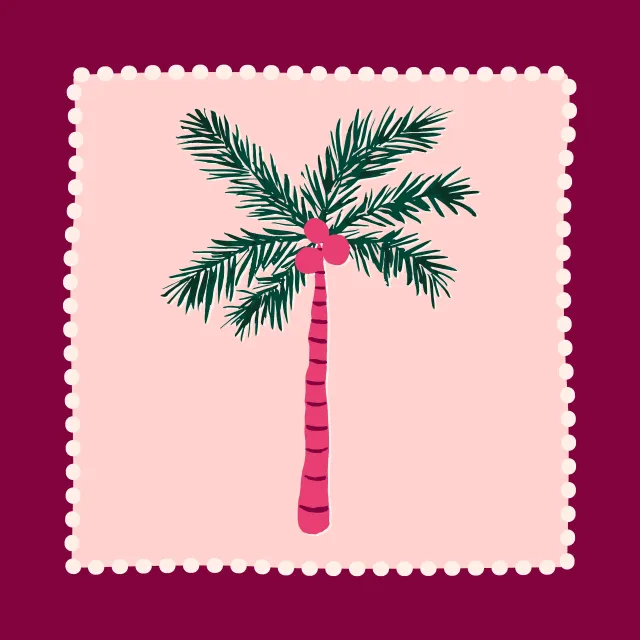 Kissen Coconut Palm berry