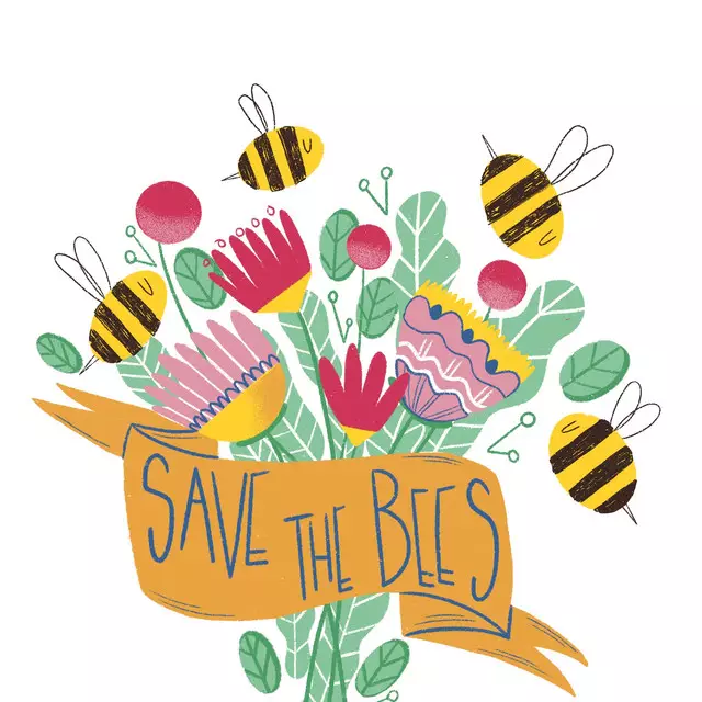 Kissen Save The Bees