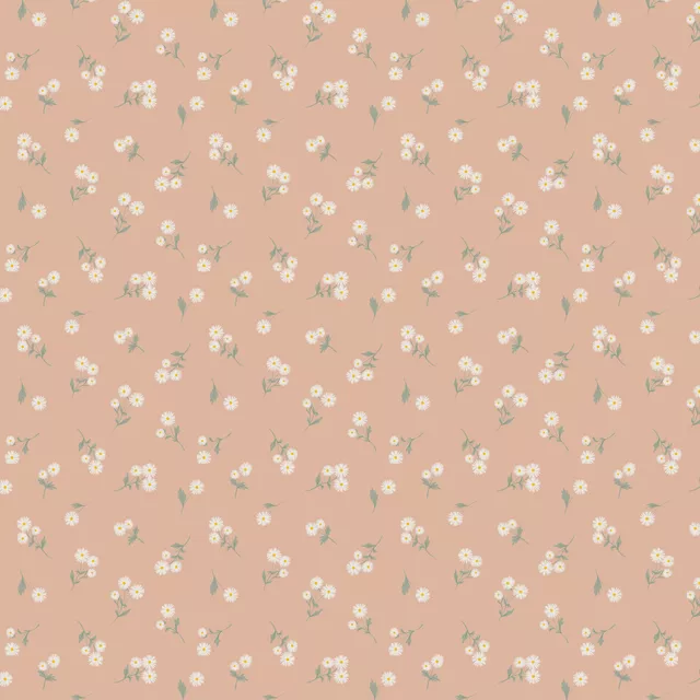 Bettwäsche Gänseblümchen Hellorange