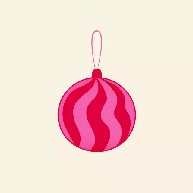 Kissen Christmas Ball